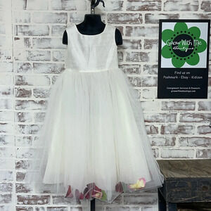 Kids dream flower pedal dress youth 5/6